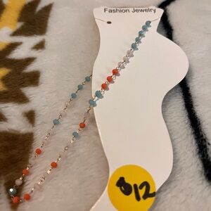 Colorful Beaded Anklet